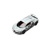 Auto Classica In Lega 1:64 Per Bugatti Chiron Ceramic Dragon Resina Modello Auto Collezione Statica Ornamenti Decorativi Da Collezione(Black)
