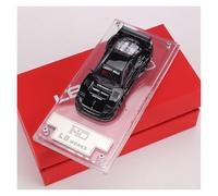 Auto Classica In Lega 1:64 Per Ferrari F40 Supercar LBWK Versione Modificata Con Coperchio Aperto Modello Di Auto In Lega Giallo Decorativi Da Collezione(Black)