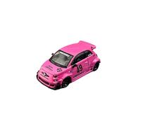 Auto Classica In Lega 1:64 Per Fiat Abarth LB Abarth 595 Rosa #851 Miniatura Mini Modello Di Auto In Lega Decorazione Hobby Decorativi Da Collezione