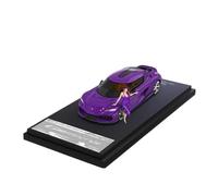 Auto Classica In Lega 1/64 Per Gemera Super Sports Car Modello Pressofuso A Colori Solidi Con Telaio In Metallo E Display In Acrilico Decorativi Da Collezione(Purple 2)