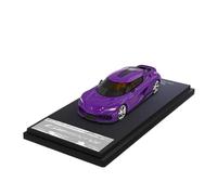 Auto Classica In Lega 1/64 Per Gemera Super Sports Car Modello Pressofuso A Colori Solidi Con Telaio In Metallo E Display In Acrilico Decorativi Da Collezione(Purple 1)