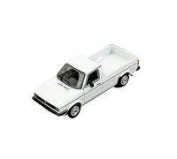 Auto Classica In Lega 1:64 Per Il Modello Di Auto In Lega Volkswagen Caddy Pickup La Cinghia Posteriore È Disaccoppiata Dal Veicolo Bianco Decorativi Da Collezione