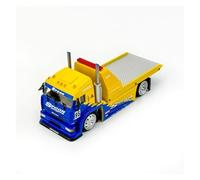 Auto Classica In Lega 1:64 Per Il Rimorchio Da Trasporto Modificato KamaZ Spoon Advan Blu Modello Di Auto Da Collezione In Lega Pressofusa Decorativi Da Collezione(Blue)