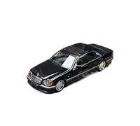 Auto Classica In Lega 1:64 Per La Collezione Modelli Auto In Lega Con Per Feste A Tema Statico Mercedes Benz S W140 Tiger Head Colore Nero Decorativi Da Collezione