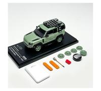 Auto Classica In Lega 1:64 Per Land Rover 90 Defender 110 2023 Simulazione Fuoristrada Modello Di Auto In Lega Ornamenti Verdi Decorativi Da Collezione