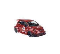 Auto Classica In Lega 1:64 Per LB-WORKS X Abas Works ABARTH 595 Modello Di Auto Da Collezione In Lega Rossa Decorativi Da Collezione