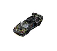 Auto Classica In Lega 1:64 Per McLaren Senna GTR LFA Exhibition Version Modello Di Auto Sportiva Con Ornamento In Metallo Fuso Nero Decorativi Da Collezione
