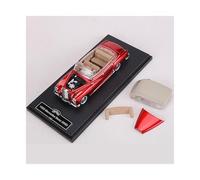 Auto Classica In Lega 1:64 Per Mercedes Benz 300D 1959 Collezione Di Modelli Di Auto D'epoca Ornamenti In Miniatura Decorativi Da Collezione(Red)