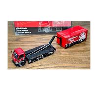 Auto Classica In Lega 1:64 Per Modello In Lega Di Camion Modificato Con Porta Ad Ala Gabbiano Verniciata Rossa Alpha Dal Pavimento Al Soffitto Decorativi Da Collezione