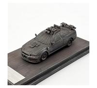 Auto Classica In Lega 1:64 Per Nissan GTR-Mad Max R34 Doomsday Wasteland Style Modello Di Auto In Lega Con Ornamenti Creativi Decorativi Da Collezione(Style 2)