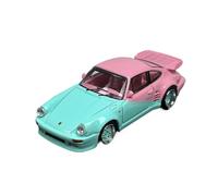 Auto Classica In Lega 1:64 Per Porsche 930 Blackbird 911 Turbo Gulf Coast Modello Auto In Lega Da Collezione Per Adulti Decorazione Decorativi Da Collezione(Powder blue)