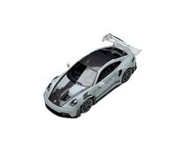 Auto Classica In Lega 1:64 Per Porsche 992GT3RS Haze Blue Gray/Blu Modello Di Auto In Resina Ornamenti Personali Decorazione Decorativi Da Collezione(Gray 1)