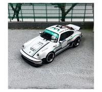 Auto Classica In Lega 1:64 per Porsche Singer Turbo Studio 930 decorazione per mostra d'arte modello di auto in lega Decorativi Da Collezione