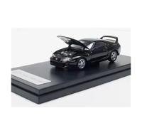 Auto Classica In Lega 1:64 Per Toyota Subaru Supra A80 JZA80 Mk4 Modello Di Auto Anteriore Aperta Collezione Per Adulti Decorazione Decorativi Da Collezione(Black)
