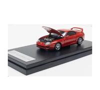 Auto Classica In Lega 1:64 Per Toyota Subaru Supra A80 JZA80 Mk4 Modello Di Auto Anteriore Aperta Collezione Per Adulti Decorazione Decorativi Da Collezione(Red)