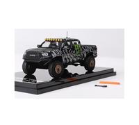 Auto Classica In Lega 1:64 Per Toyota TACOMA Versione Campeggio Fuoristrada Modello Di Auto In Lega Ornamenti Statici In Metallo Colato Decorativi Da Collezione(Black)