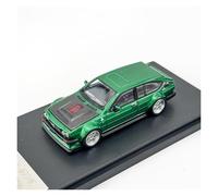 Auto Classica In Lega Collezione Di Modelli Di Auto In Lega In Scala 1:64 Per Alfa Romeo GTV6 Wide Body Con Cofano Modificato Apribile Decorativi Da Collezione(Green)