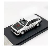 Auto Classica In Lega Collezione Di Modelli Di Auto In Lega In Scala 1:64 Per Alfa Romeo GTV6 Wide Body Con Cofano Modificato Apribile Decorativi Da Collezione(White)
