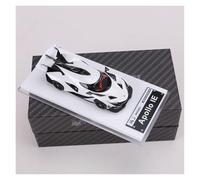 Auto Classica In Lega Collezione Di Modelli Di Auto In Resina Apollo Helios In Scala 1:64 Veicoli Per Feste Per Adulti Decorativi Da Collezione(White)