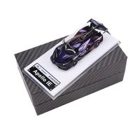 Auto Classica In Lega Collezione Di Modelli Di Auto In Resina Apollo Helios In Scala 1:64 Veicoli Per Feste Per Adulti Decorativi Da Collezione(Purple)