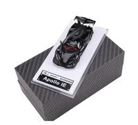Auto Classica In Lega Collezione Di Modelli Di Auto In Resina Apollo Helios In Scala 1:64 Veicoli Per Feste Per Adulti Decorativi Da Collezione(Black)