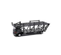 Auto Classica In Lega Collezione Di Ornamenti Per Modelli Di Autocarri Trasportatori In Lega City Transporter 500 In Scala 1:64 Decorativi Da Collezione(Gray)