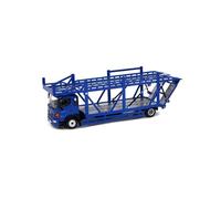 Auto Classica In Lega Collezione Di Ornamenti Per Modelli Di Autocarri Trasportatori In Lega City Transporter 500 In Scala 1:64 Decorativi Da Collezione(Blue)
