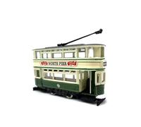 Auto Classica In Lega Modello Auto Giocattolo In Lega Modello Tram A Due Piani 1:148 Da Collezione Pezzo Da Esposizione Piccola Scala Verde Decorativi Da Collezione