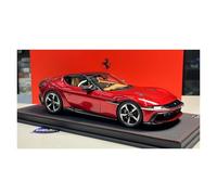 Auto Classica In Lega Modello Auto In Resina Rossa Per Ferrari 12 Cilindri Modello Sunroof Edition 1:18 Oggetto Collezione Veicolo Decorativo Decorativi Da Collezione