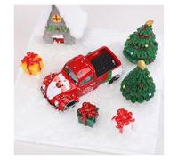 Auto Classica In Lega Modello Auto Pressofusa Dipinta In Scala 1:64 Per Volkswagen Beetle Pickup Modello Natalizio Souvenir Collezione Rosso Decorativi Da Collezione