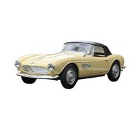 Auto Classica In Lega Modello Auto Sportiva Retrò BMW 507 1:24 Decappottabile In Lega Modello Del 1956 Collezione Classica Della Serie Z Decorativi Da Collezione(Beige)