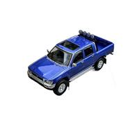 Auto Classica In Lega Modello Di Auto In Lega 1:64 Per Toyota Hilux A Doppia Fila E Trazione Integrale Del 1994 Adatto Per Collezioni Adulti Decorativi Da Collezione(Blue1)