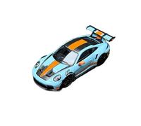 Auto Classica In Lega Modello Di Auto In Lega Con Decorazione Scena Stradale Blu Porsche Gulf 992 GT3 RS In Scala 1:64 Decorativi Da Collezione(Blue1)