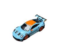 Auto Classica In Lega Modello Di Auto In Lega Con Decorazione Scena Stradale Blu Porsche Gulf 992 GT3 RS In Scala 1:64 Decorativi Da Collezione(Blue2)