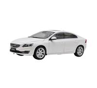 Auto Classica In Lega Modello Di Auto In Lega Di Simulazione Volo S60L In Scala 1:18 Ornamenti Da Collezione Souvenir Per Hobby E Vacanze Decorativi Da Collezione(White)