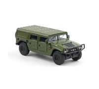 Auto Classica In Lega Modello In Lega 1/64 Per Il Fuoristrada Dongfeng Hardtop Warrior Di Prima Generazione Modello Jeep SUV Con Tetto Piatto Decorativi Da Collezione