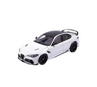 Auto Classica In Lega Modello In Lega Di Metallo Statico In Scala 1:18 Per Alfa Romeo Giulia GTAm Completamente Aperto Bianco Da Collezione Decorativi Da Collezione
