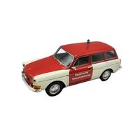 Auto Classica In Lega Modello In Resina 1:32 Per Auto Del Veicolo Soccorso Antincendio VW 1600 Variant Modello Classico Rosso Souvenir Decorativi Da Collezione