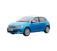 Auto Classica In Lega Modello In Scala 1 18 Per Auto Skoda Fabia Modello In Lega Pressofusa Espositore Statico Souvenir Decorativi Da Collezione(Blu)