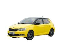 Auto Classica In Lega Modello In Scala 1 18 Per Auto Skoda Fabia Modello In Lega Pressofusa Espositore Statico Souvenir Decorativi Da Collezione(Rosso)