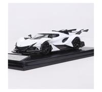 Auto Classica In Lega Ornamenti In Metallo In Lega Per Apollo Intensa Emozione IE Scala 1:64 Modello Di Auto (bianco) Decorativi Da Collezione(White)