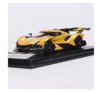 Auto Classica In Lega Ornamenti In Metallo In Lega Per Apollo Intensa Emozione IE Scala 1:64 Modello Di Auto (bianco) Decorativi Da Collezione(Gold)
