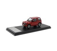 Auto Classica In Lega Ornamenti Per Modelli Di Auto Statiche In Resina Per Mitsu Pajero Mini VR-II 1994 Scala 1:43 Veicoli Fuoristrada Decorativi Da Collezione(Red)