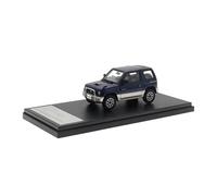 Auto Classica In Lega Ornamenti Per Modelli Di Auto Statiche In Resina Per Mitsu Pajero Mini VR-II 1994 Scala 1:43 Veicoli Fuoristrada Decorativi Da Collezione(Blue)