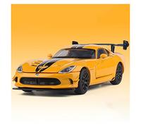 Auto Classica In Lega Per Dodge Viper ACR 1 32 Lega Modello Supercar Suono E Veicoli Giocattolo In Metallo Leggero Collezione Di Regali Bambini Decorativi Da Collezione(Rosso)