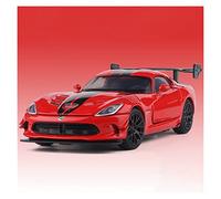 Auto Classica In Lega Per Dodge Viper ACR 1 32 Lega Modello Supercar Suono E Veicoli Giocattolo In Metallo Leggero Collezione Di Regali Bambini Decorativi Da Collezione(Yellow)