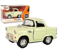 Auto classico di metallo con porte apribili e suono