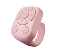 Auto Clicker - Smart Ring Page Turner | Smart Presentation Clicker, Continuous Click Device Scrolling Fingertip Control For Photos Videos E-Book Music, Remote For Smartphones