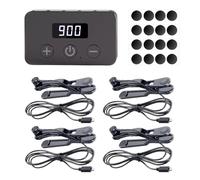 Auto Clicker - Tapper fisico per computer, controller telefonico con velocità regolabile, dispositivo clicker ricaricabile per tablet, giochi, social media, lavoro a distanza, 6,4 x 3,8 x 1,4 cm