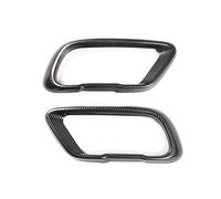 Auto Coda Gola Cornice Decorativa Coda Silenziatore Tubo Di Scarico Copertura Di Uscita Per X5 G05 X6 G06 X7 G07 2019 2020 2021(fibra di carbonio)